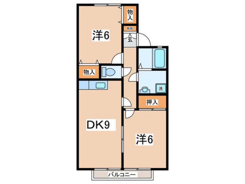 間取図 ラークタウン