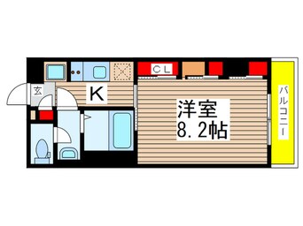 間取図 リブリ・新検見川