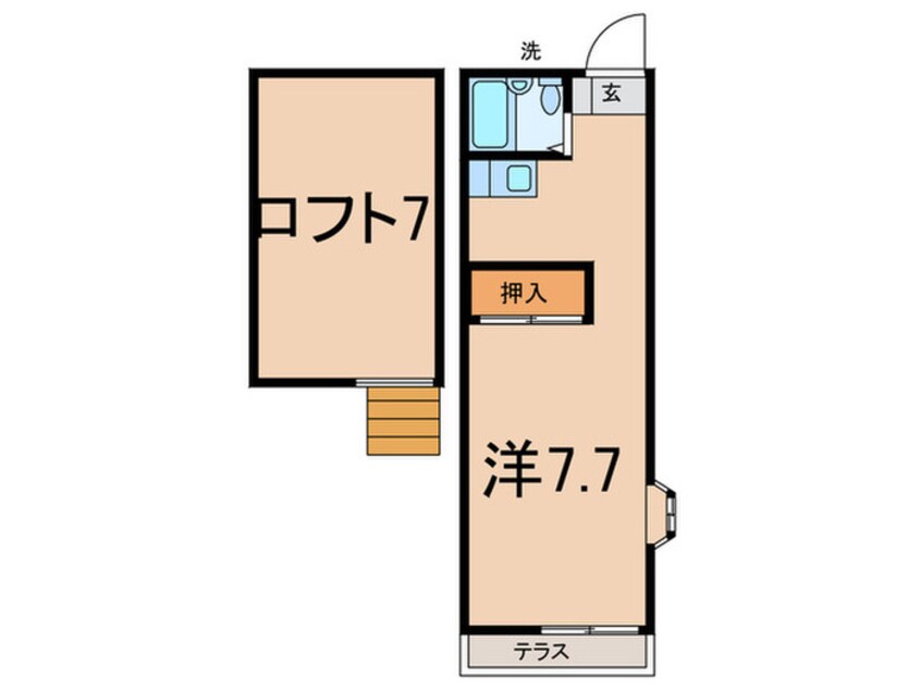 間取図 ブル－ハイム