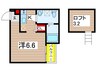 Alivila 1Kの間取り