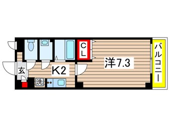 間取図 マランド千葉中央