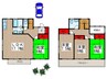 下蛭田戸建 4LDKの間取り