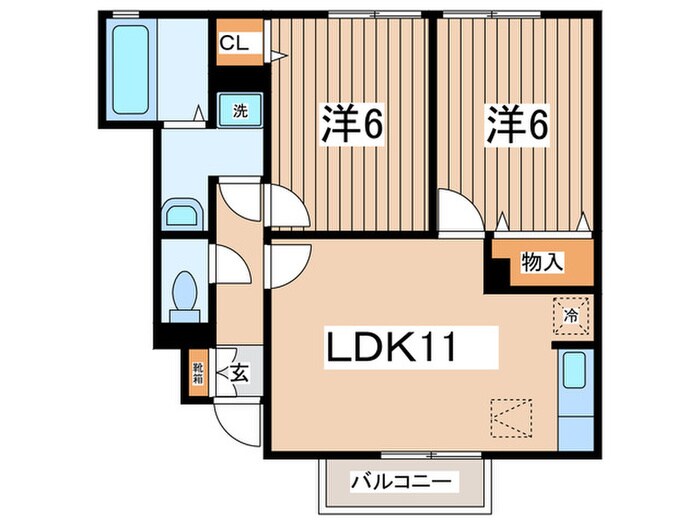 間取り図 ＧＬＯＲＹ　ＶＩＣＴＯＩＲＥ