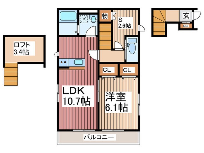 間取り図 ル・レーヴ・ドゥ・タカ