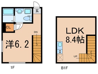 間取図 CONTEL  HATSUDAIⅠ