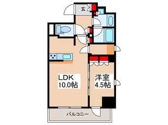 間取図 ベルファース錦糸町Ｓｏｕｔｈ