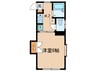 Ｋｓ　Ｈｏｕｓｅ 1Kの間取り