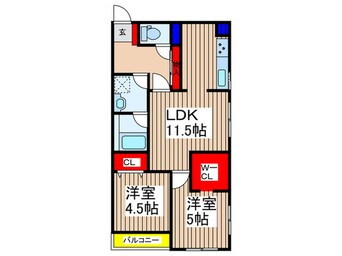 間取図 WJ・W-12ビル