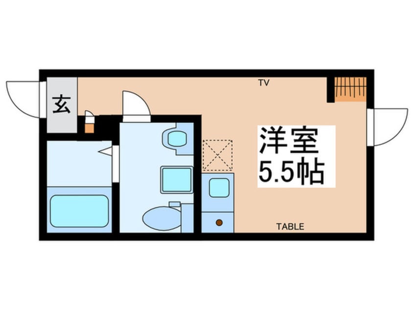 間取図 マハロテラス東四ツ木