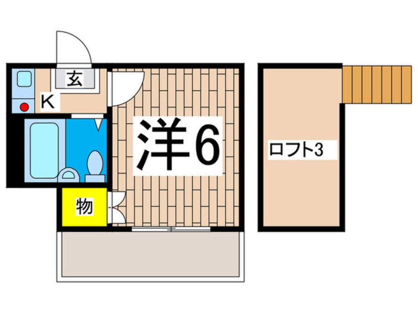 間取図 レオパレス上大岡第５