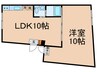 ＲＥＭＵ千川 1LDKの間取り