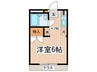 ハイツ山本 1Kの間取り
