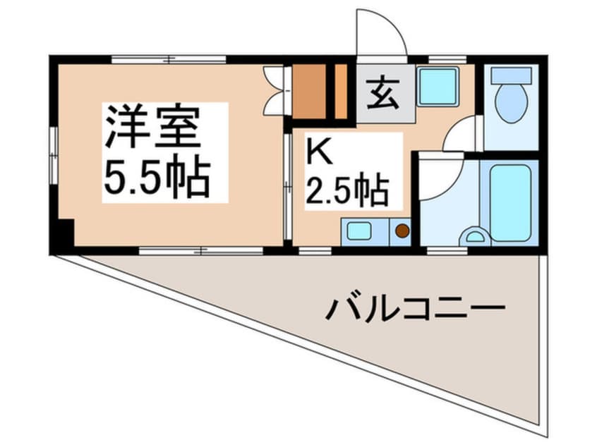 間取図 ワンステップビル