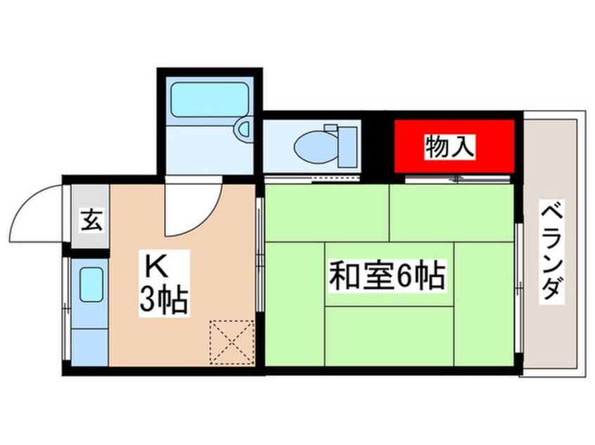 間取図 麗南ハイツ