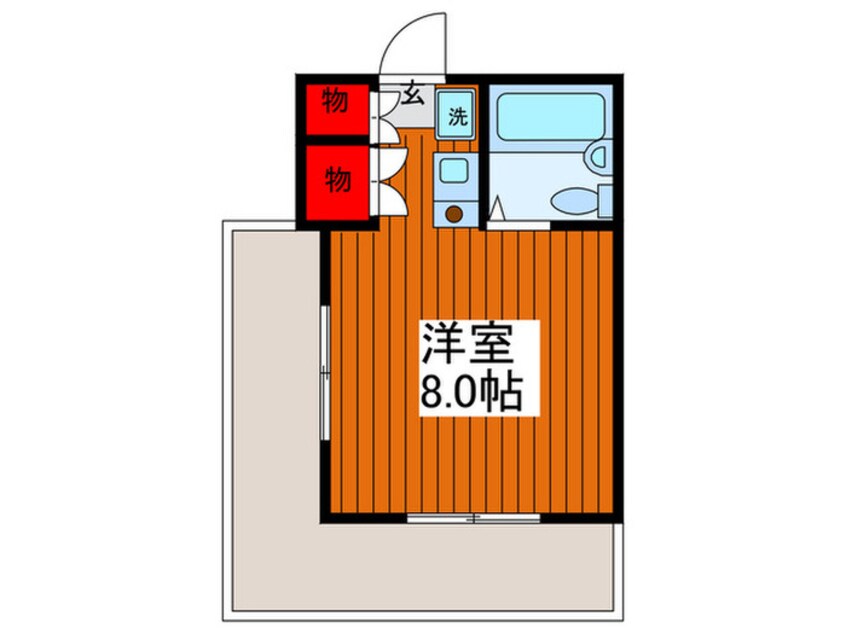 間取図 川口斉藤マンション