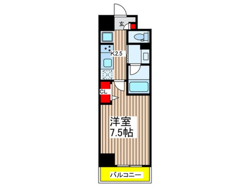 間取図 ラグゼナ八千代台