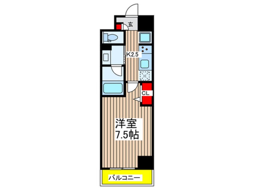 間取図 ラグゼナ八千代台