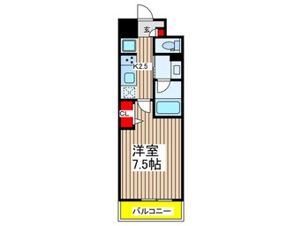 間取図 ラグゼナ八千代台