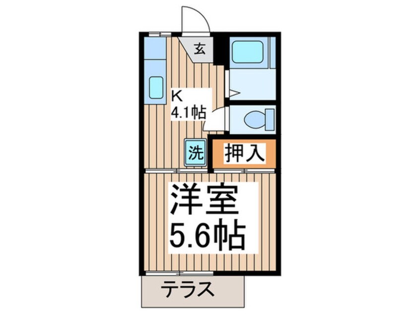 間取図 メゾン菊地