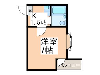 間取図 ハニ－第一マンション