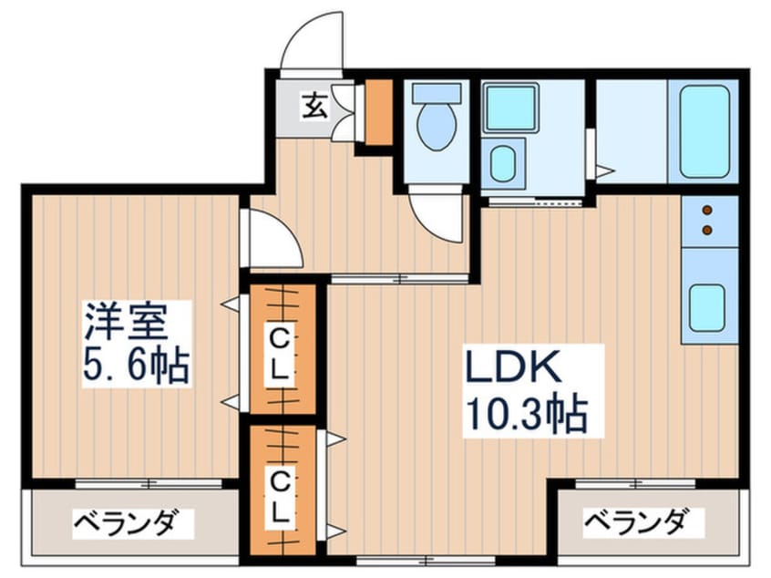 間取図 第二村石ビル