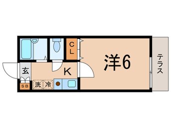 間取図 ハイツしげる