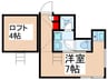 Ｍａｈａｌｏ　Ｔｅｒｒａｃｅ 1Rの間取り