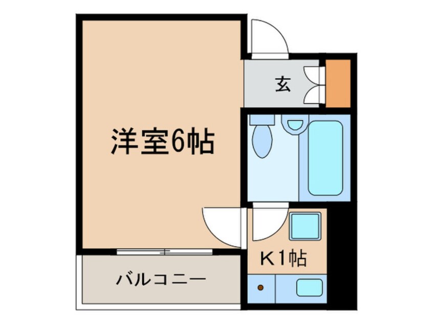 間取図 ヒルサイド神楽坂