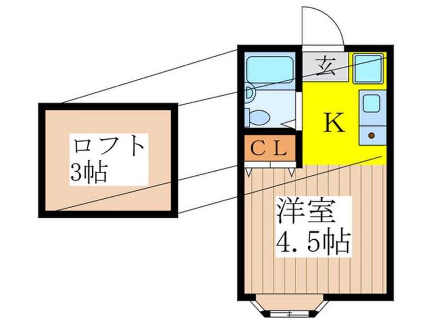 間取図 サンパレス