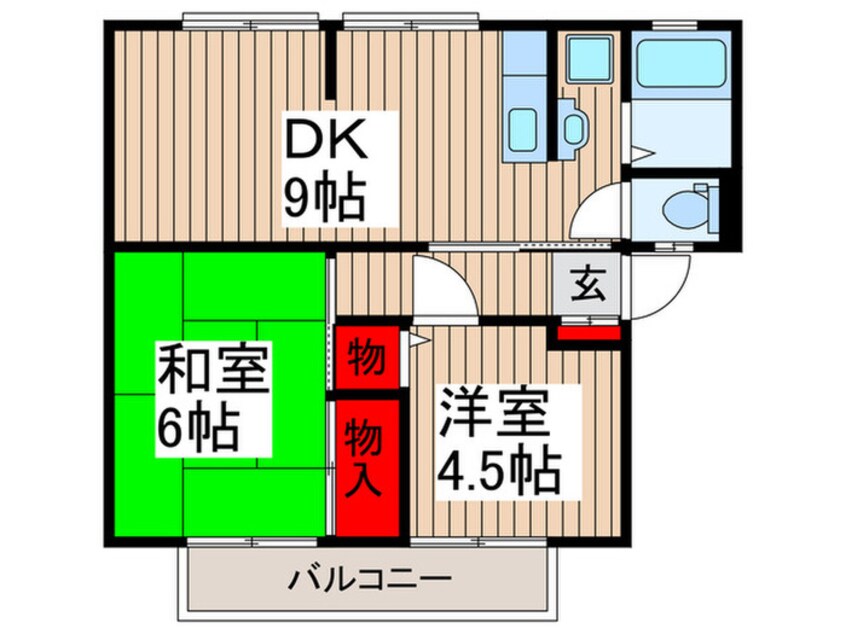 間取図 ウインディア