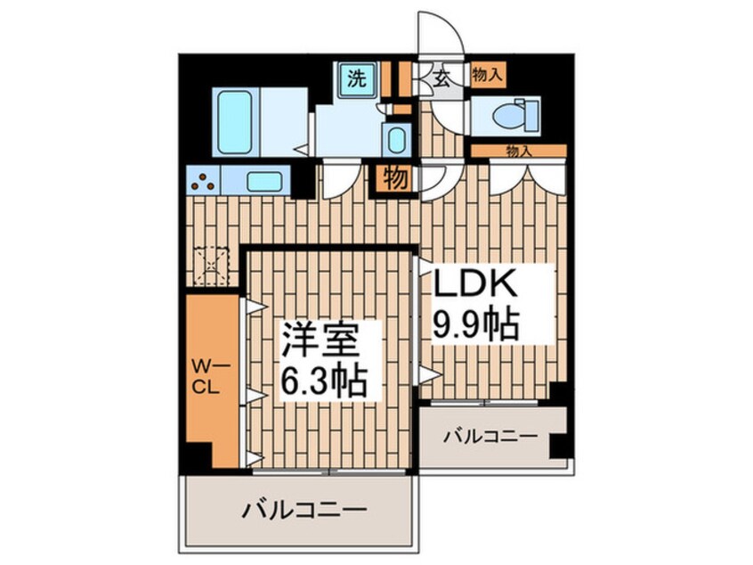 間取図 ヒルズ山王