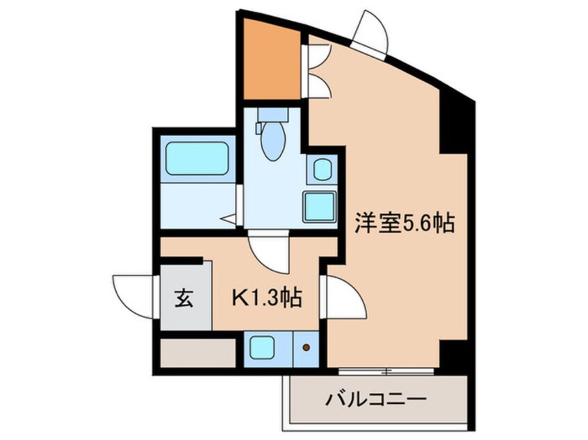 間取図 ＰＡＴＩＯ　ＤＥ本郷