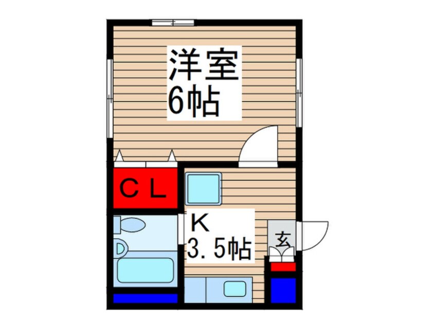 間取図 サニ－プラッツ