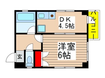 間取図 サニ－プラッツ