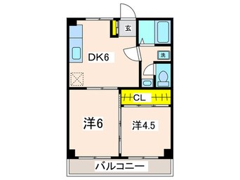 間取図 アコルデ長沢