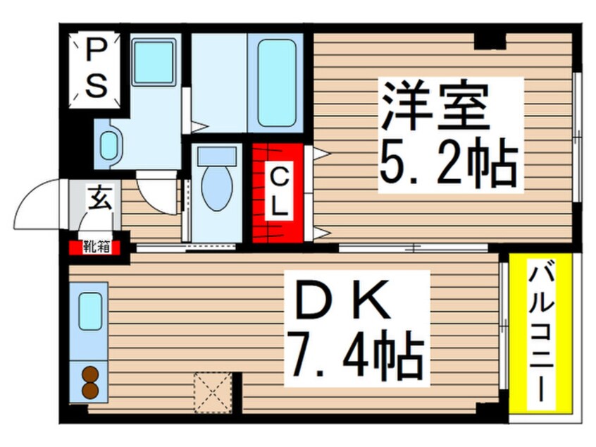 間取図 アンブラッセ