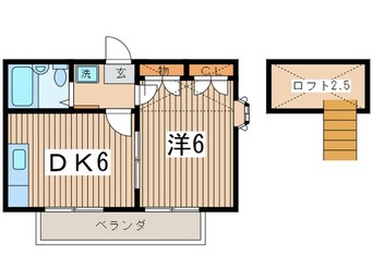 間取図 パレス平塚