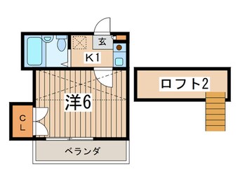 間取図 パレス平塚