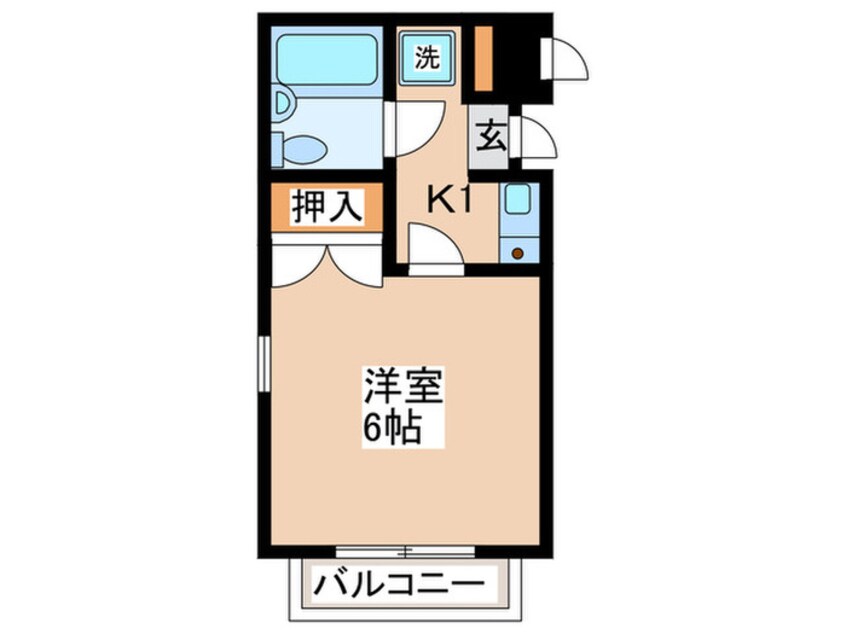 間取図 セントヒルズ橋本(201)