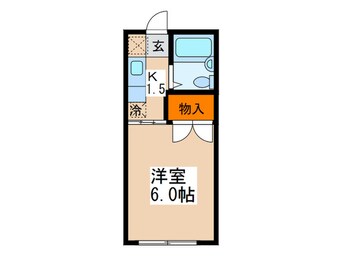 間取図 ハウス　Ｋ