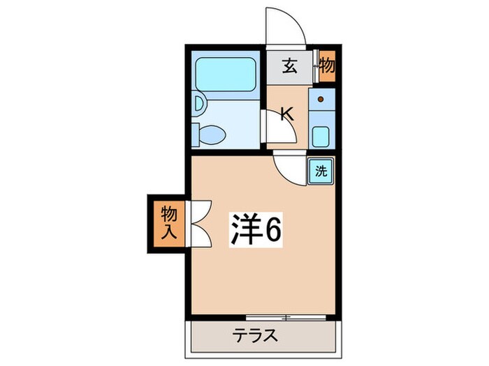 間取り図 フラットサンⅡ