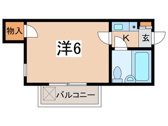 間取図 フラットサンⅡ