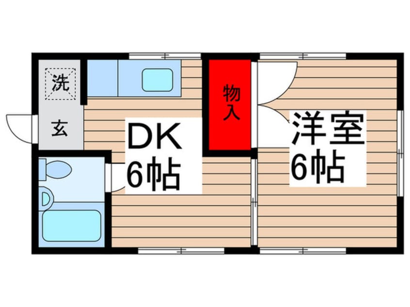 間取図 ウスイコ－ポ