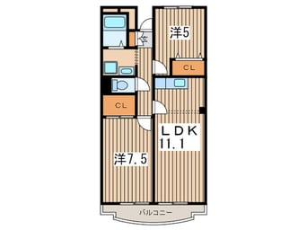 間取図 ヴィラアシェンダ