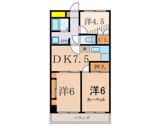 間取図 ＳＨＩＮＹ－８ (ｼｬｲﾆｰｴｲﾄ)