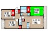 花見川ガ－デンハイツ 3LDKの間取り