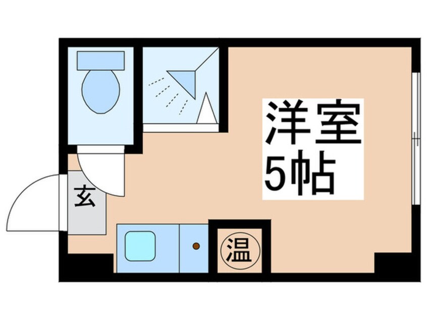 間取図 レジデンスカ－プ新小岩