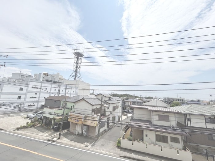 室内からの展望 二元館