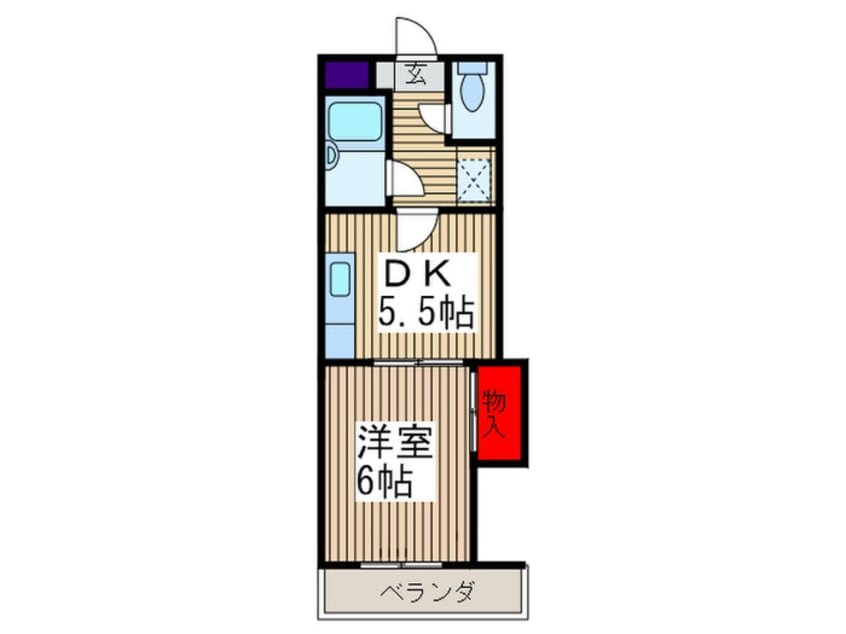 間取図 ベルシャトウ西浦和