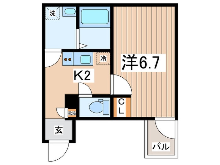 間取り図 J-Maison矢部Ⅱ